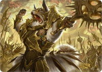Honored Dreyleader Art Card - Art Series: Bloomburrow (ASBLB) #23 - Special Magic: The Gathering Trading Card