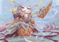 Glarb, Calamity's Augur Art Card - Art Series: Bloomburrow (ASBLB) #40 - Special Magic: The Gathering Trading Card