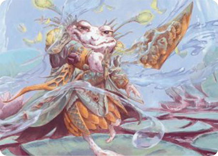 Glarb, Calamity's Augur Art Card - Art Series: Bloomburrow Magic: The Gathering trading card