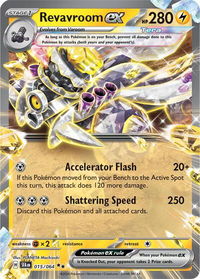 Revavroom ex - 015/064 - SV: Shrouded Fable (SFA) #015/064 - Double Rare Pokémon Trading Card