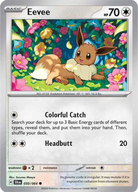 Eevee - SV: Shrouded Fable Pokémon trading card