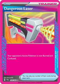 Dangerous Laser - SV: Shrouded Fable (SFA) #058/064 - ACE SPEC Rare Pokémon Trading Card