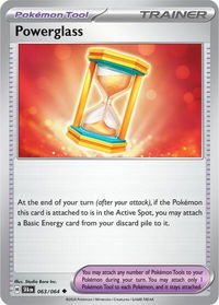 Powerglass - 063/064 - SV: Shrouded Fable (SFA) #063/064 - Uncommon Pokémon Trading Card