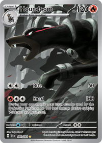 Houndoom - 066/064 - SV: Shrouded Fable (SFA) #066/064 - Illustration Rare Pokémon Trading Card