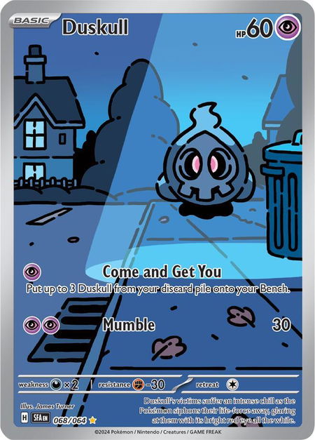 Duskull - 068/064 - SV: Shrouded Fable Pokémon trading card
