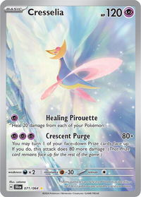 Cresselia - 071/064 - SV: Shrouded Fable (SFA) #071/064 - Illustration Rare Pokémon Trading Card
