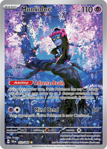 Munkidori - SV: Shrouded Fable Pokémon trading card