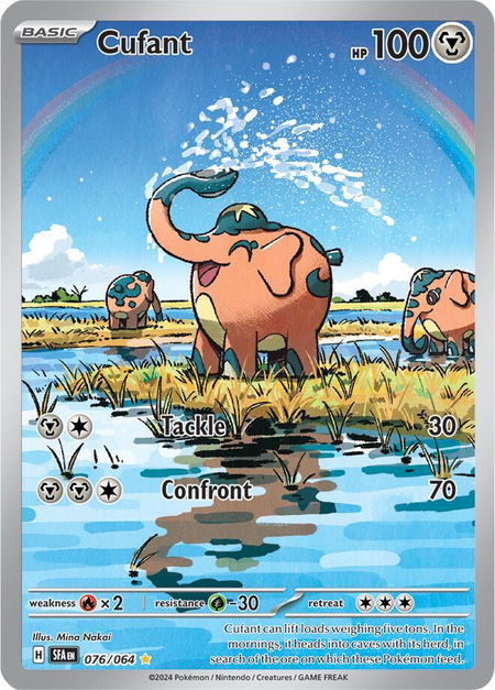 Cufant - 076/064 - SV: Shrouded Fable Pokémon trading card