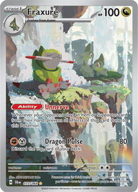 Fraxure - 077/064 - SV: Shrouded Fable (SFA) #077/064 - Illustration Rare Pokémon Trading Card