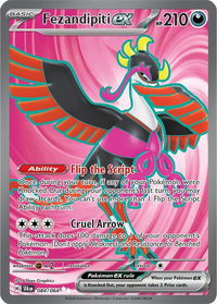 Fezandipiti ex - 084/064 - SV: Shrouded Fable (SFA) #084/064 - Ultra Rare Pokémon Trading Card