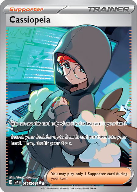 Cassiopeia - 086/064 - SV: Shrouded Fable Pokémon trading card