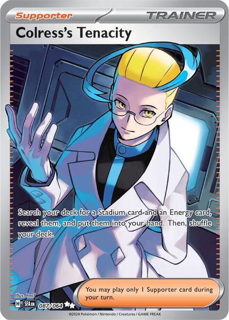 Colress's Tenacity - 087/064 - SV: Shrouded Fable Pokémon trading card