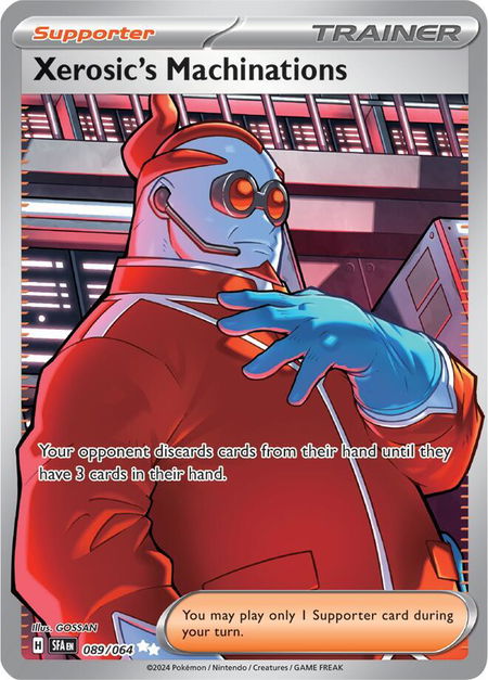 Xerosic's Machinations - 089/064 - SV: Shrouded Fable Pokémon trading card