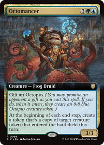 Octomancer (Extended Art) - Commander: Bloomburrow (BLC) #69 - Rare Magic: The Gathering Trading Card