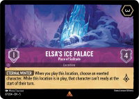 Elsa's Ice Palace - Place of Solitude - Shimmering Skies (5) #67/204 - Rare Disney Lorcana Trading Card