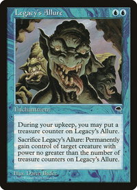 Legacy's Allure - Tempest (TMP) #71 - Uncommon Magic: The Gathering Trading Card