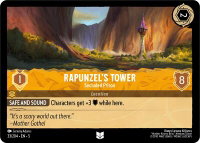 Rapunzel's Tower - Secluded Prison - Shimmering Skies (5) #33/204 - Uncommon Disney Lorcana Trading Card