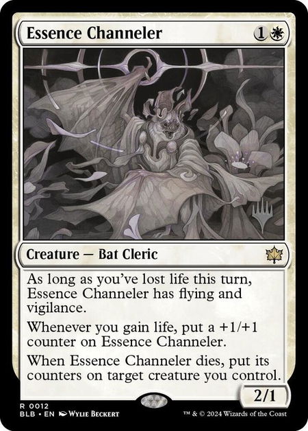 Essence Channeler - Promo Pack: Bloomburrow Magic: The Gathering trading card
