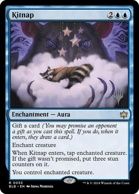 Kitnap - Promo Pack: Bloomburrow Magic: The Gathering trading card
