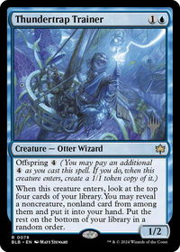 Thundertrap Trainer - Promo Pack: Bloomburrow (PPBLB) #78p - Rare Magic: The Gathering Trading Card