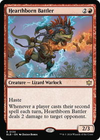 Hearthborn Battler - Promo Pack: Bloomburrow (PPBLB) #139p - Rare Magic: The Gathering Trading Card
