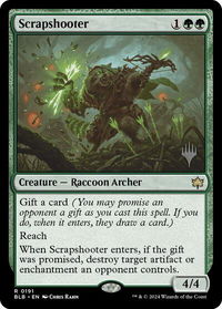 Scrapshooter - Promo Pack: Bloomburrow (PPBLB) #191p - Rare Magic: The Gathering Trading Card