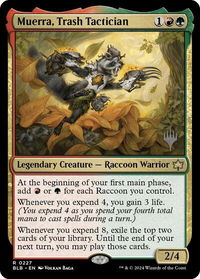 Muerra, Trash Tactician - Promo Pack: Bloomburrow (PPBLB) #227p - Rare Magic: The Gathering Trading Card