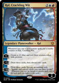 Ral, Crackling Wit - Promo Pack: Bloomburrow (PPBLB) #230p - Mythic Magic: The Gathering Trading Card