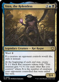 Vren, the Relentless - Promo Pack: Bloomburrow (PPBLB) #239p - Rare Magic: The Gathering Trading Card