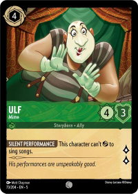 Ulf - Mime - Shimmering Skies (5) #73/204 - Common Disney Lorcana Trading Card