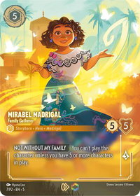 Mirabel Madrigal - Family Gatherer (Store Championship) - Disney Lorcana Promo Cards (DLPC) #7 - Promo Disney Lorcana Trading Card