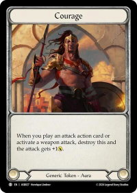 Courage - Armory Deck: Boltyn  #ASB027 - Token Flesh and Blood Trading Card
