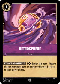 Retrosphere - Shimmering Skies (5) #64/204 - Common Disney Lorcana Trading Card