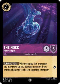 The Nokk - Mythical Spirit - Shimmering Skies (5) #36/204 - Common Disney Lorcana Trading Card