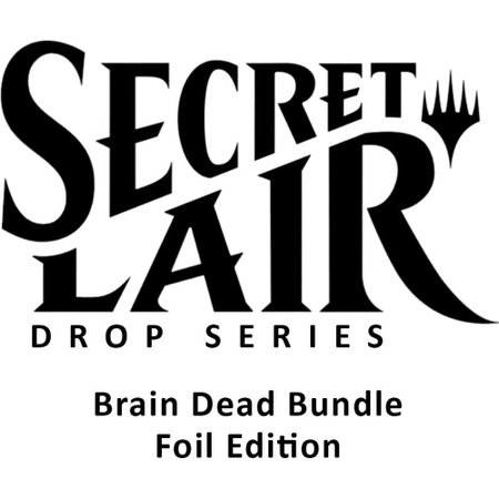 Secret Lair Drop: Inside an Elevator Superdrop: Brain Dead Bundle - Foil Edition trading card from Secret Lair Drop Series Secret Lair Drop: Inside an Elevator Superdrop: Brain Dead Bundle - Foil Edition - Secret Lair Drop Series Magic: The Gathering trading card