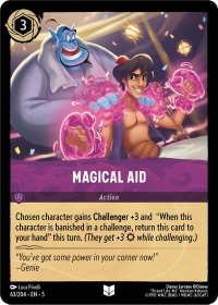 Magical Aid - Shimmering Skies (5) #63/204 - Uncommon Disney Lorcana Trading Card