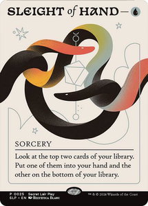 Sleight of Hand - Pro Tour Promos (PTP) #25 - Promo Magic: The Gathering Trading Card