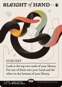 Sleight of Hand - Pro Tour Promos (PTP) #25 - Promo Magic: The Gathering Trading Card