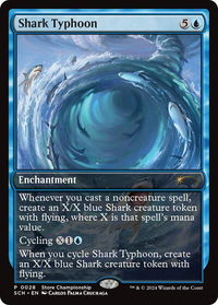 Shark Typhoon - Game Day & Store Championship Promos (GAME) #28 - Promo Magic: The Gathering Trading Card