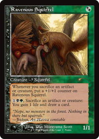 Ravenous Squirrel (Retro Frame) - Open House Promos (OHP) #1 - Promo Magic: The Gathering Trading Card