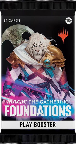 Magic: The Gathering Foundations - Play Booster Pack trading card from Foundations Magic: The Gathering Foundations - Play Booster Pack - Foundations Magic: The Gathering trading card