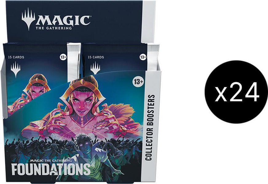 Magic: The Gathering Foundations - Collector Booster Display Master Case - Foundations Magic: The Gathering trading card