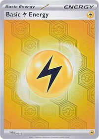 Basic Lightning Energy - SV: Shrouded Fable (SFA) #4 - Common Pokémon Trading Card