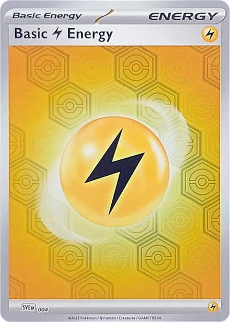 Basic Lightning Energy - SV: Shrouded Fable Pokémon trading card