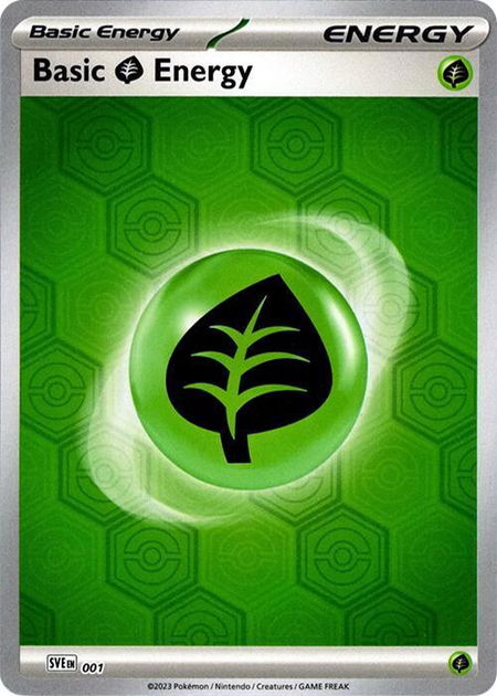Basic Grass Energy - SV: Shrouded Fable Pokémon trading card