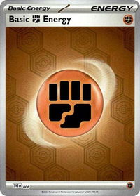 Basic Fighting Energy - SV: Shrouded Fable (SFA) #6 - Common Pokémon Trading Card