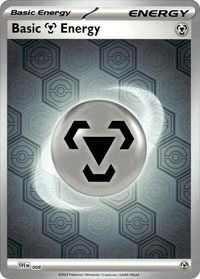 Basic Metal Energy (Reverse Holofoil) - SV: Shrouded Fable (SFA) #8 - Common Pokémon Trading Card