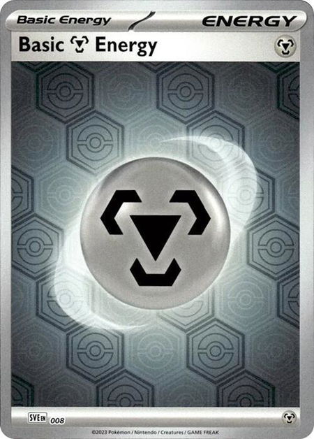 Basic Metal Energy (Reverse Holofoil) - SV: Shrouded Fable Pokémon trading card