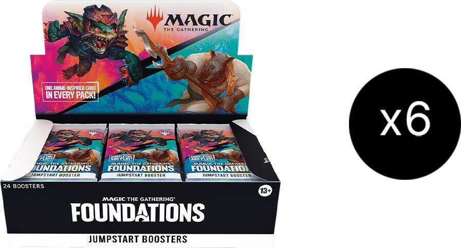 Magic: The Gathering Foundations - Jumpstart Booster Display Case - Foundations Jumpstart Magic: The Gathering trading card
