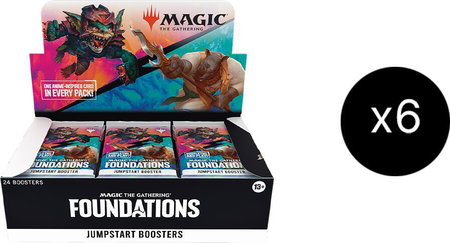 Magic: The Gathering Foundations - Jumpstart Booster Display Case trading card from Foundations Jumpstart Magic: The Gathering Foundations - Jumpstart Booster Display Case - Foundations Jumpstart Magic: The Gathering trading card
